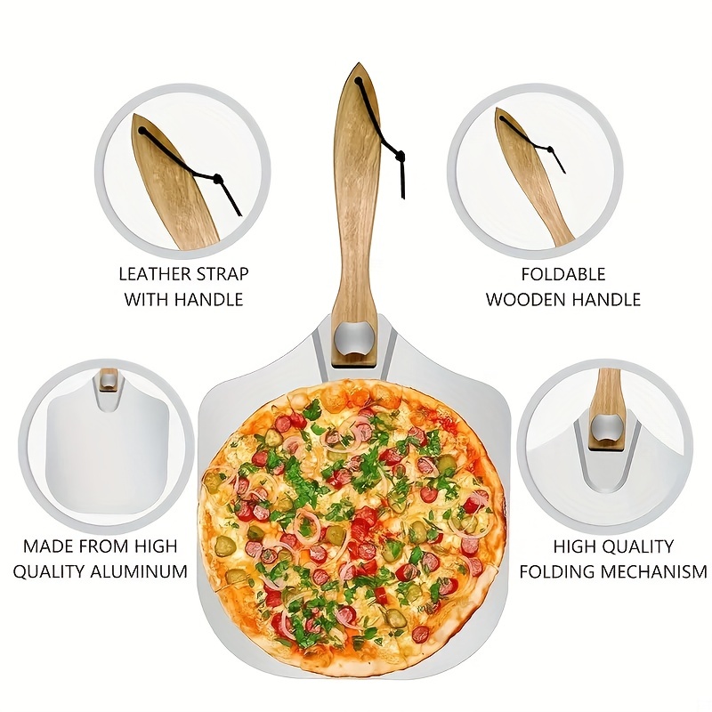 Pizza Spatula Aluminum Pizza Paddle Creative Pizza Scraper - Temu