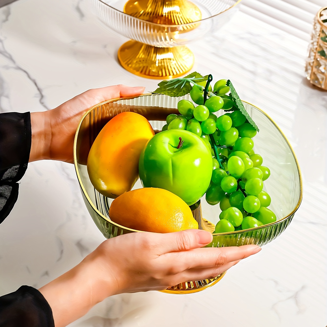 Fruit Bowls Plastic Fruit Holder Fruit Dish For Fruits And - Temu
