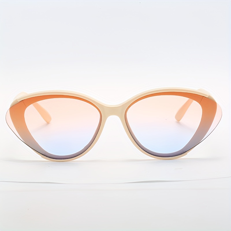 1pc Oversized Retro Sunglasses For Men And Women, With Glasses