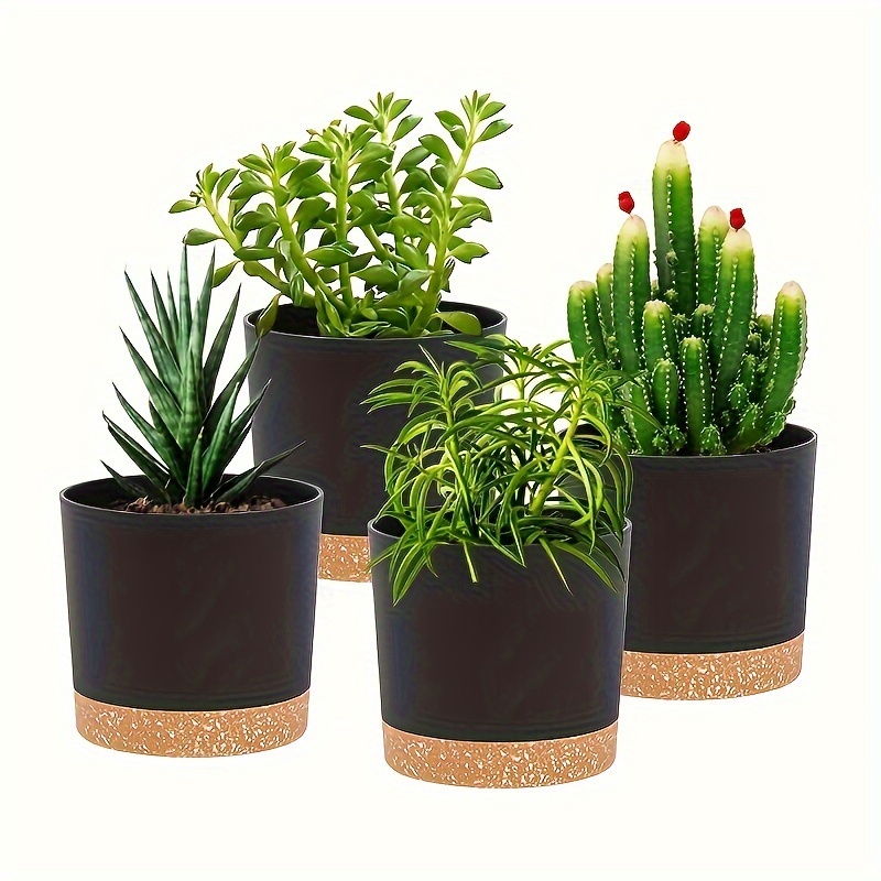 3 Pacchetti, Vasi Piante 6,5 Pollici, Grandi Vasi Fiori In Plastica Piante  Interno Fori Drenaggio E Sottovasi, Moderni Vasi Decorativi Piante Interno  Esterno (verde Menta) - Patio, Prato E Giardino - Temu Italy