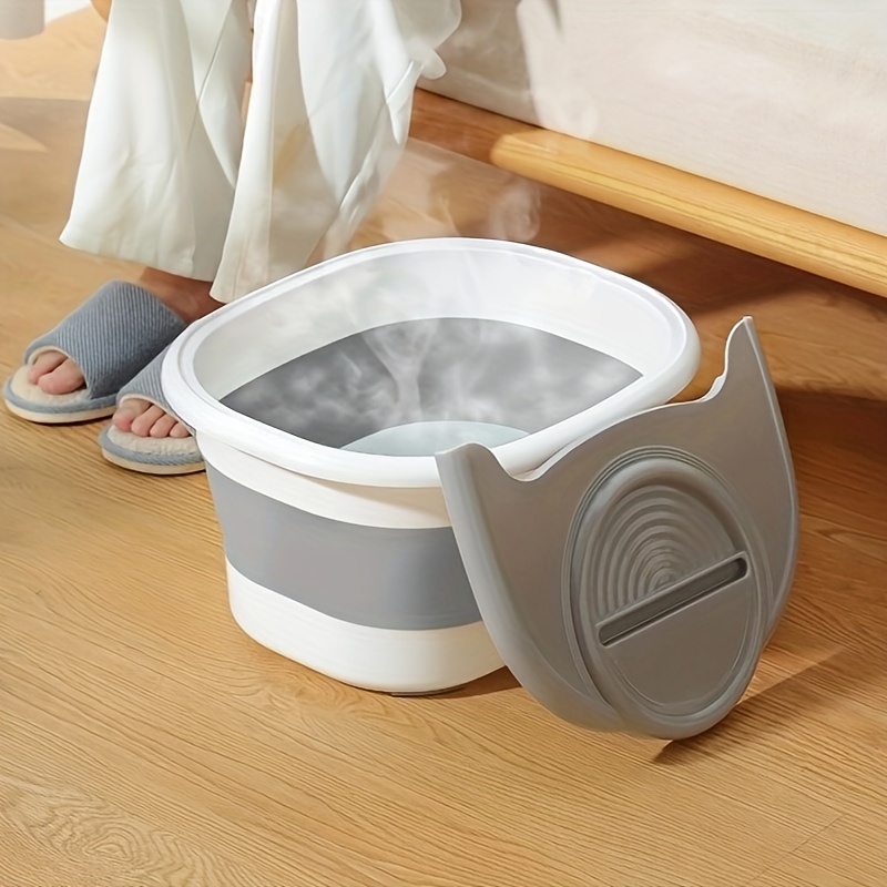 Foot Soak Tub collapsible Foot Soaking Bath Basin With - Temu