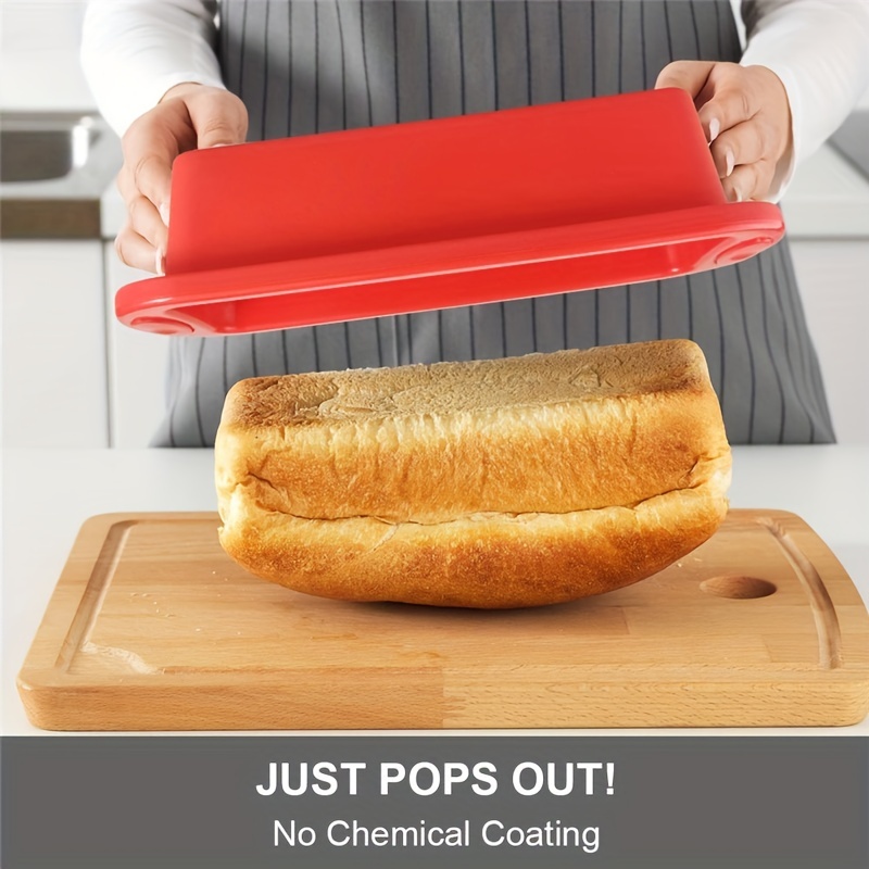 Silicone Bread Loaf Pan, Non-stick Bread Pans For Baking, Easy