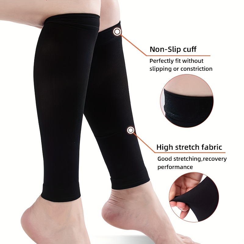 Plus Size Calf Compression Sleeves 3XL Leg Compression Socks For