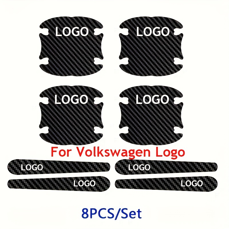8pcs Auto Türschale + Griffaufkleber, Anti-kratz-bling-schutz-aufkleber  Schutzstreifen Autozubehör Dekorative Aufkleber - Auto - Temu Germany
