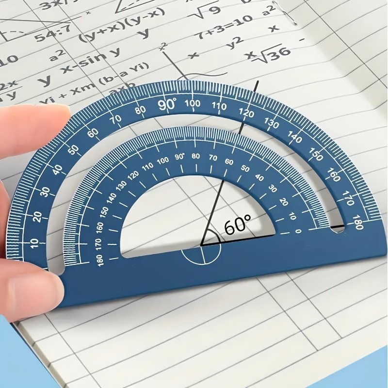 Metal Ruler Sets Stationery Aluminum Alloy - Temu