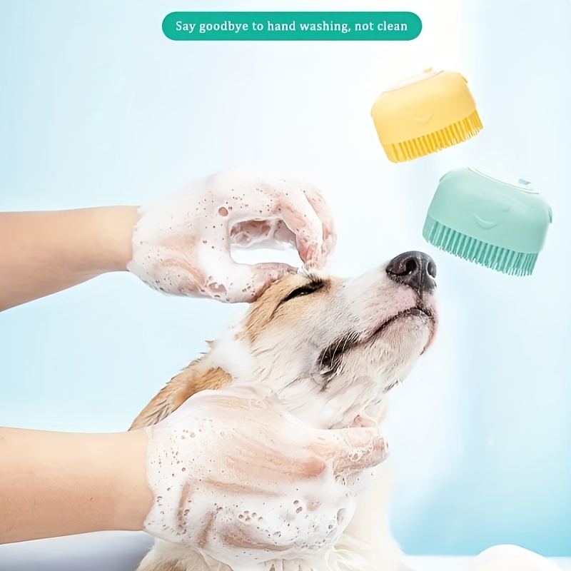 Cepillo de limpieza y masaje para perros