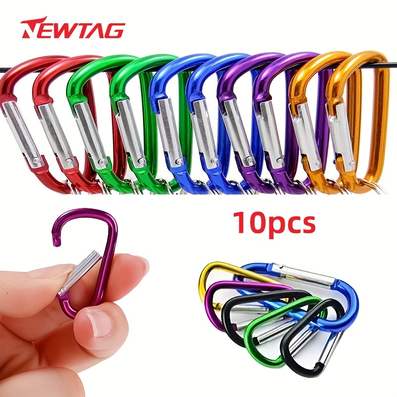 Durable Mini Carabiner Keychain For Keys And Camping Tools - Temu