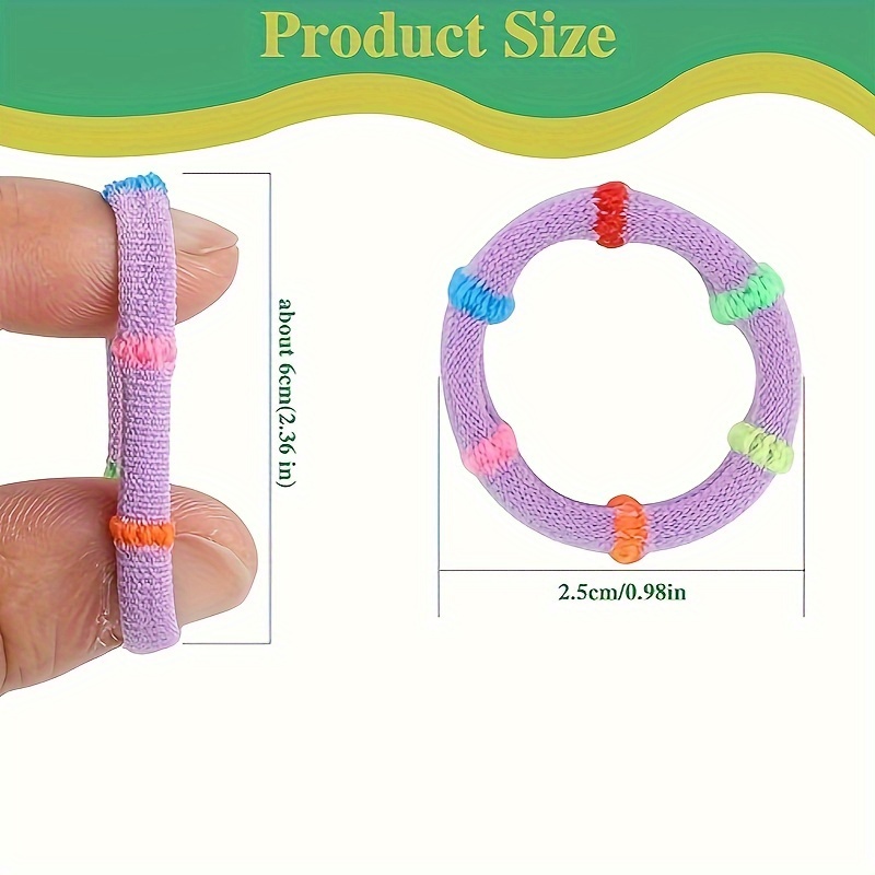  100 Pcs Colorful Puppy Rubber Bands Dog Hair Ties