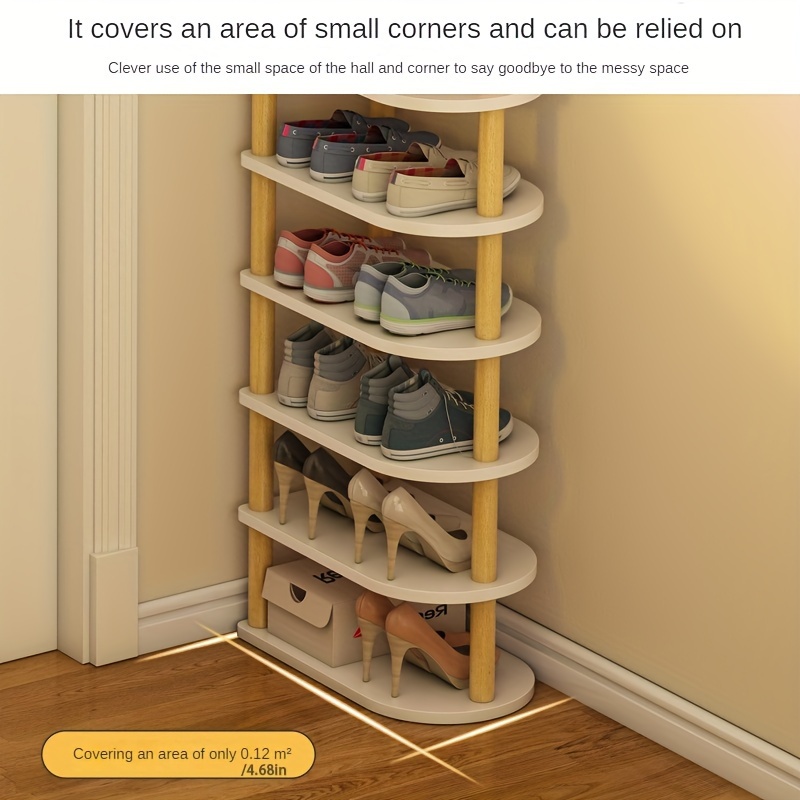 Small Space DIY: A Perfect Shoe Rack for a Narrow Entryway