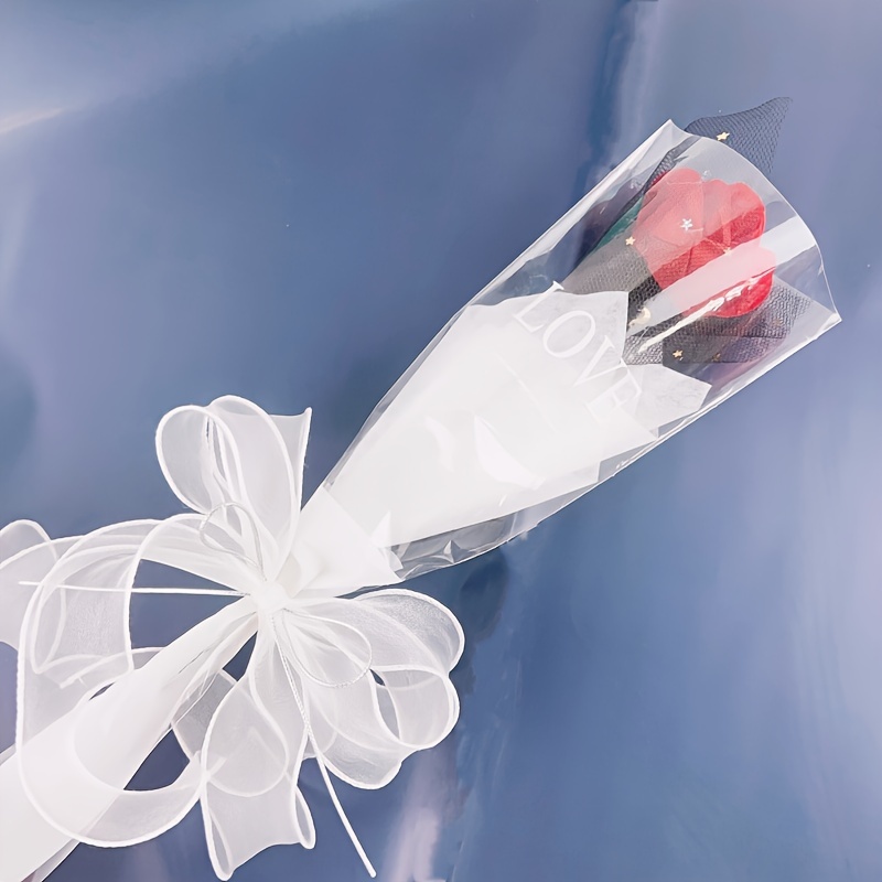 Ribbon Handmade Rose Material Packaging Gift Box Decorative - Temu