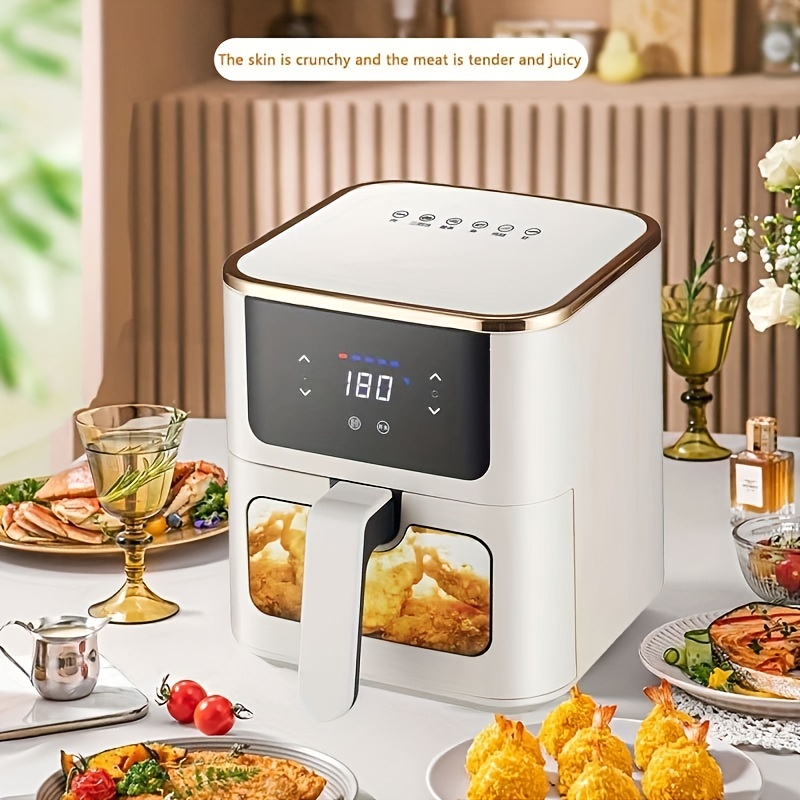 1PC 5L Large Capacity Smart Air Fryer With Touch Digital Screen