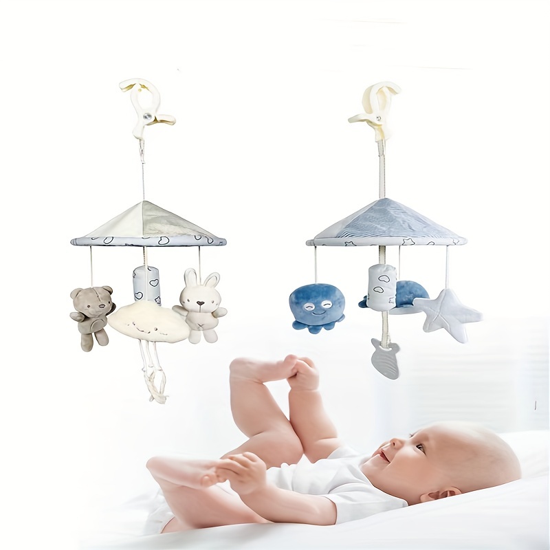 Mobile pour berceau de bébé, cloche de lit suspendue, jouets de