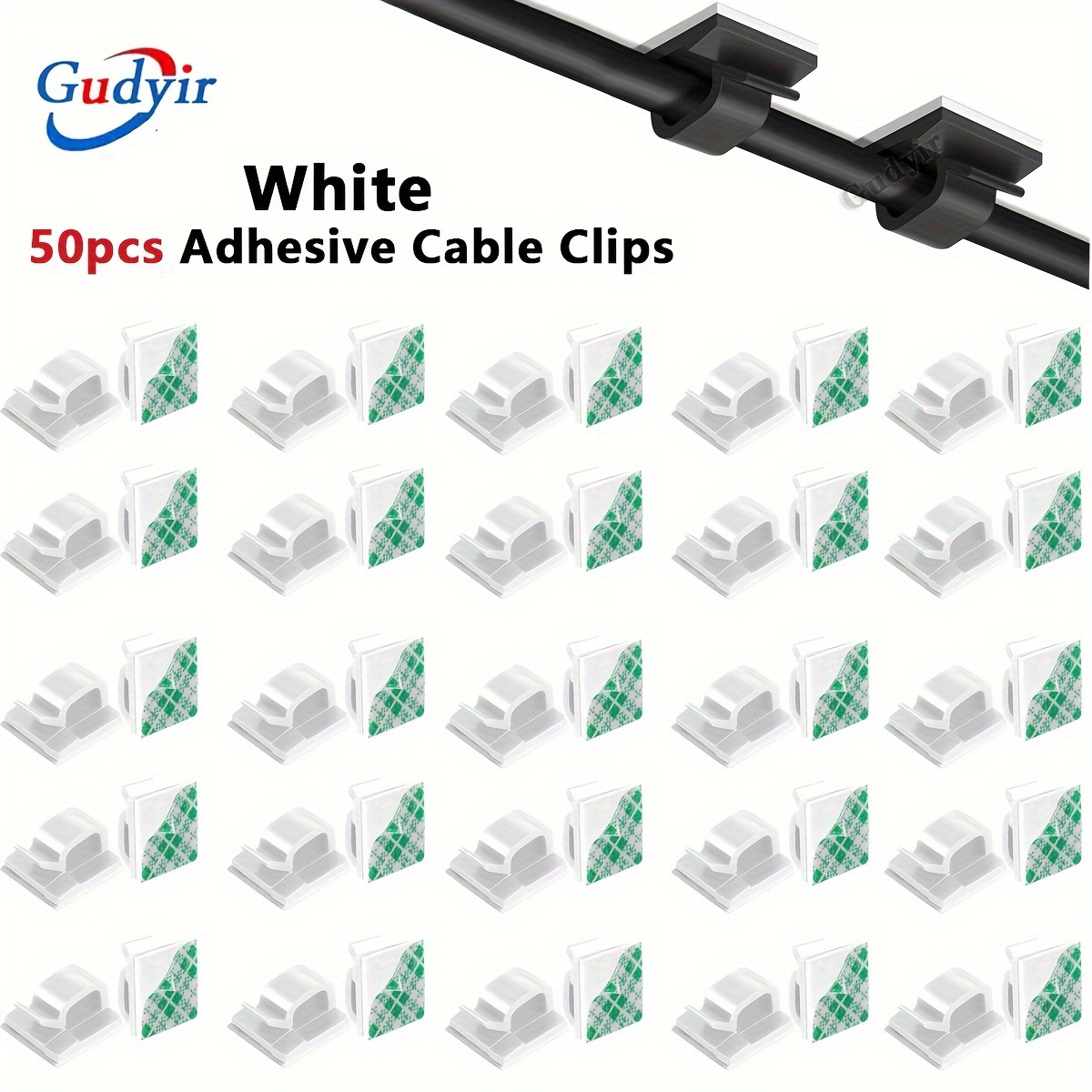 Adhesive Cable Clips Upgraded Wall Wire Holders For Cable - Temu