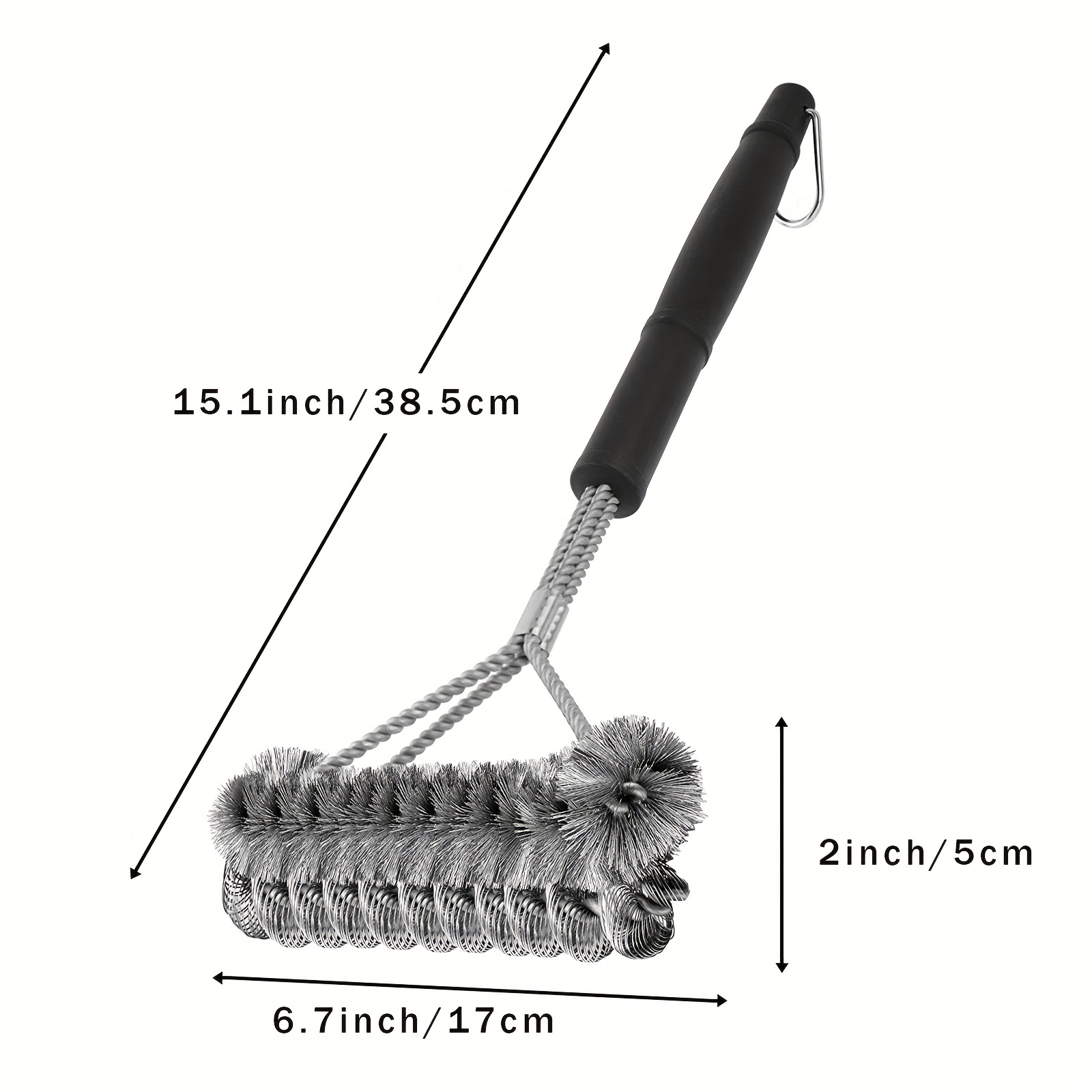  BBQ Grill Brush Bristle Free for Outdoor Grill, Grill