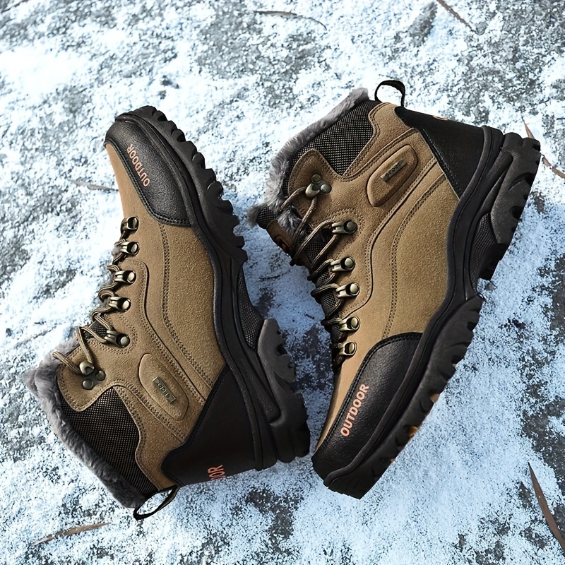 Stivali Antinfortunistica Uomo, Sci Leggero Scarpe Invernali Scarponi  Montagna Caccia Lacci Scarpe Trekking Scarpe Impermeabili Sportive  Antiscivolo Scarpe Antinfortunistiche Scarpe Da Trekking : : Moda