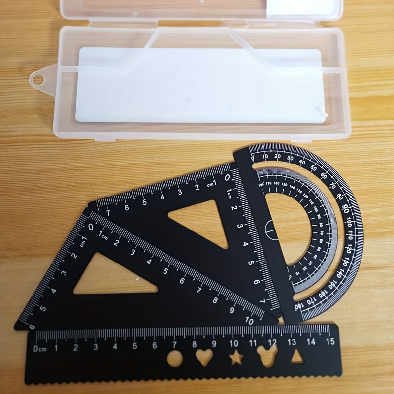 Laser etched Aluminum Architect Triangular Ruler Perfect For - Temu