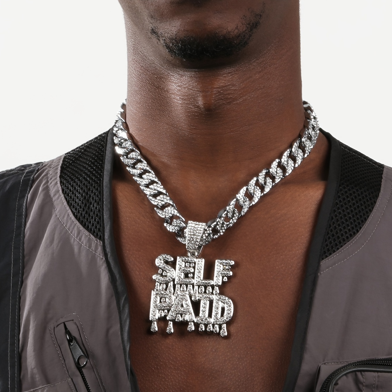 Greenstone Drawstring Men Custom Pendants EDY 2021 Hip Hop Punk Asap Rocky  Same Style For Women, Men, Girls Adjustable For Parties 255W From Ch9807,  $18.26