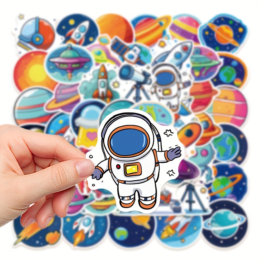 50 Uds. Pegatinas Grafiti Serie Traje Espacial Astronauta - Temu Chile