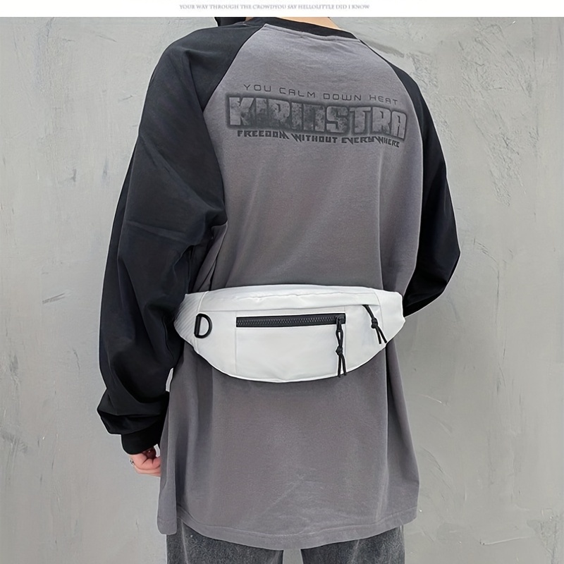 Multifunctional Chest Bag Large Capacity Casual Bag Waist Bag, Men  Messenger Bag Fashion Shoulder Bag - Temu