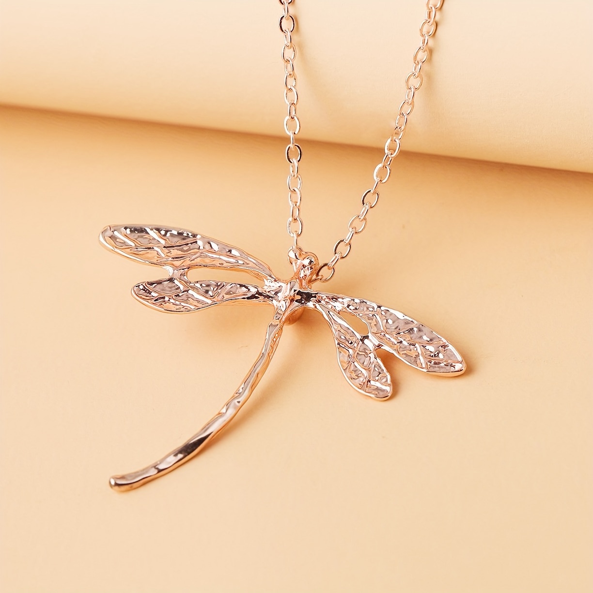 TEMU Collana Donna con Pendente Libellula, Accessorio Regalo Naturale per Insetti - Idea Perfetta per Festa//Regali di Compleanno/Feste/