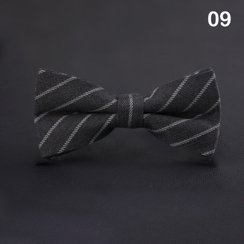 Striped Butterfly Bow Ties Cravat For Wedding Party