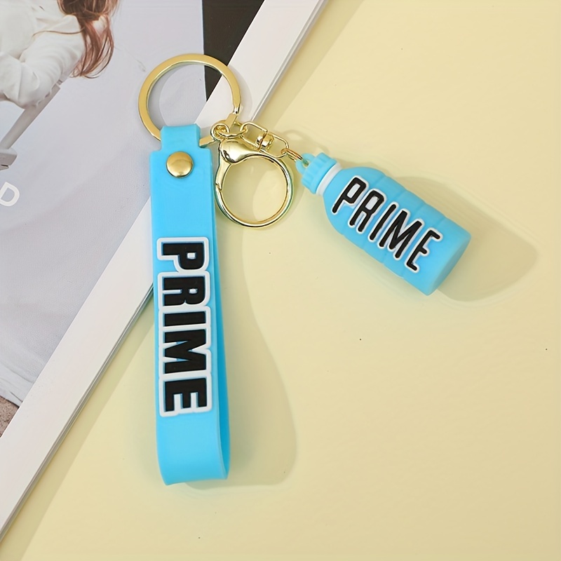 prime Drink Beverage Bottle Key Chain Pvc Soft Rubber - Temu