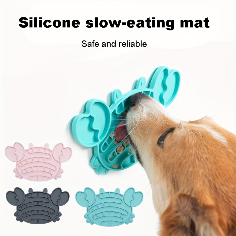 mDesign Silicone Pet Food/Water Bowl Feeding Mat for Dogs