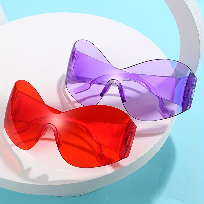 Y2K Wrap Around Sunglasses UV400