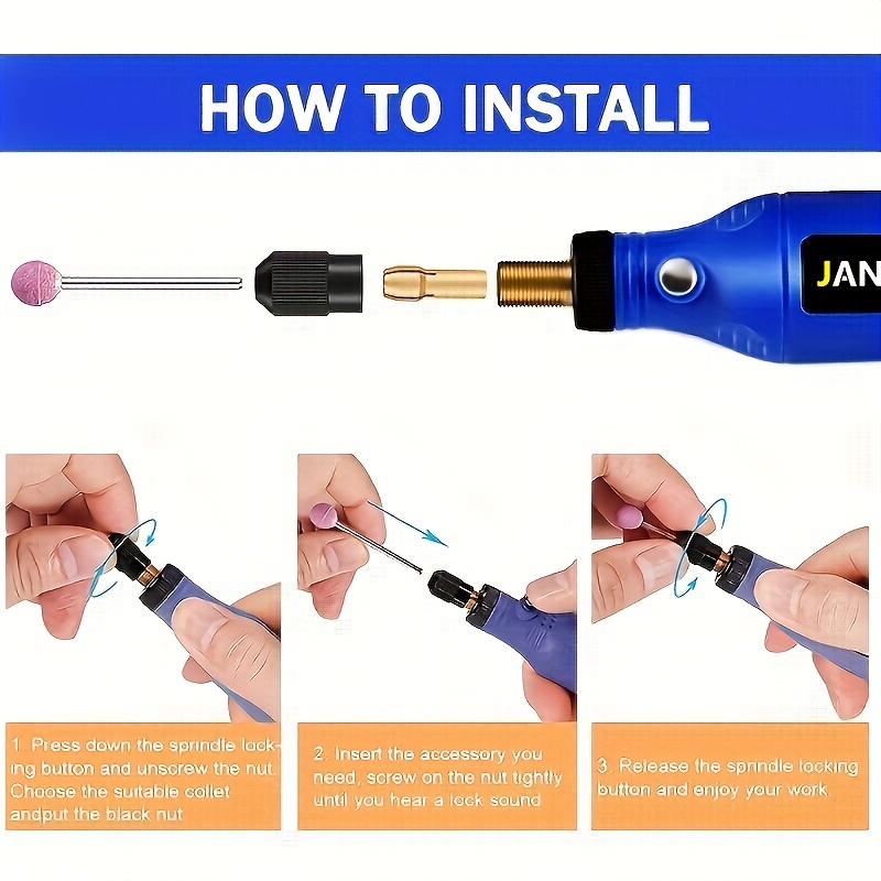 Mini Drill Rotary Tool Kit With Rotary Tool Accessories Flex - Temu