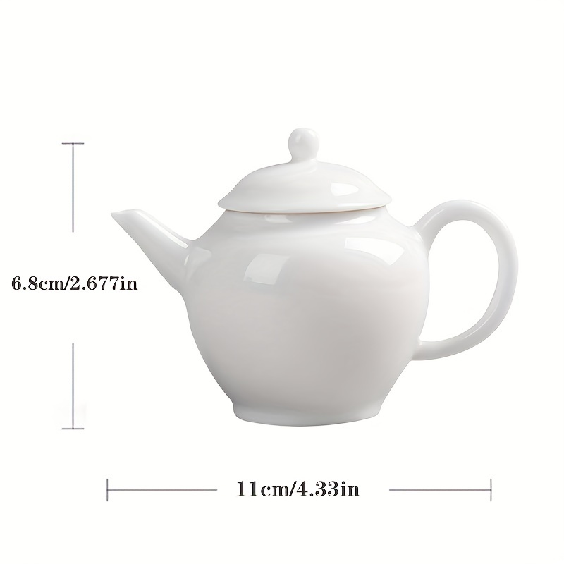 MINI Teapot White/Black: Teapots