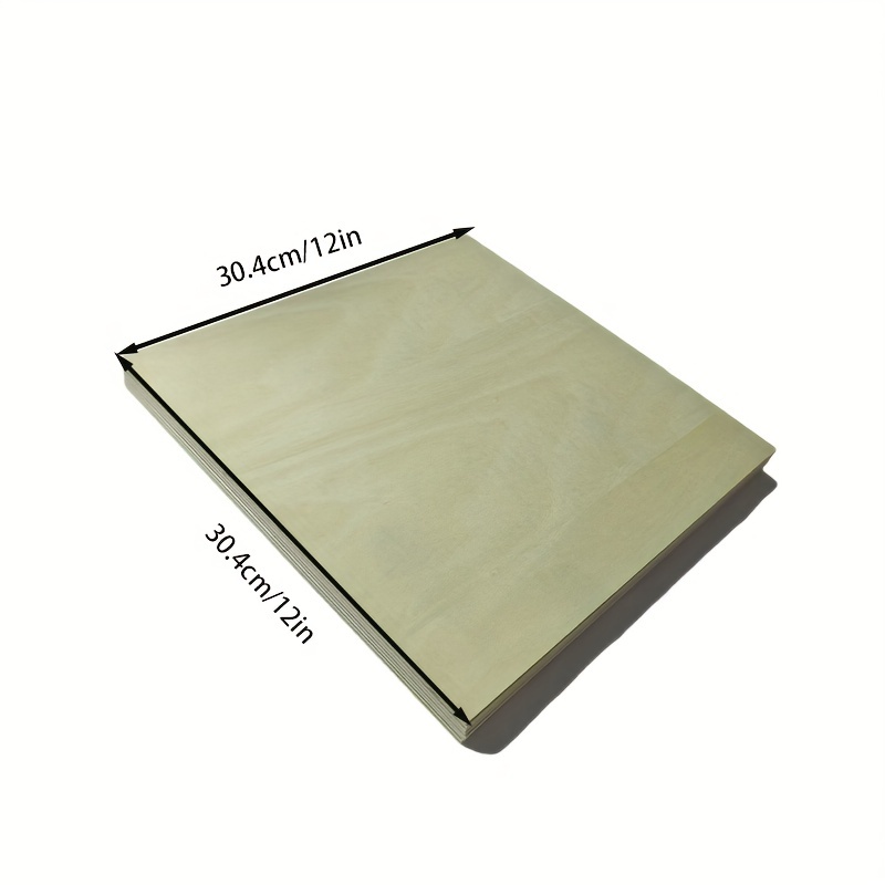 3mm Unfinished Plywood Perfect For Cnc Cutting, Diy Crafting, Architechture