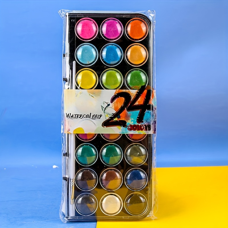 Pittura Ad Acquerello Solida Set di Colori Ad Acqua Facile da Usare  Portatile 48 Colori Facile Miscelazione dei Colori Per Principianti Per  Interni : : Casa e cucina