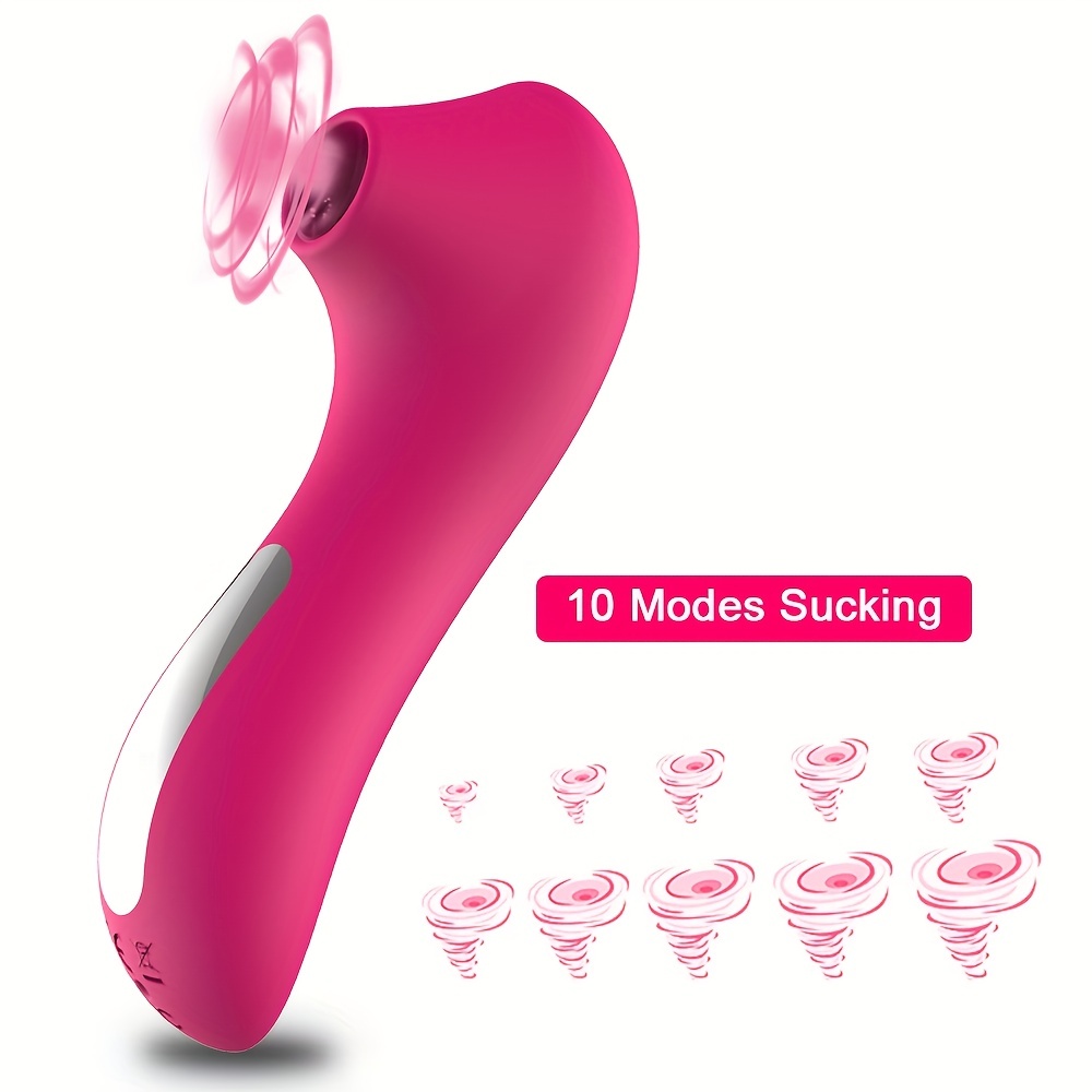 1pc Clit Sucker Vibratore Donne Uomini 10 Modalità Suzione - Temu Italy