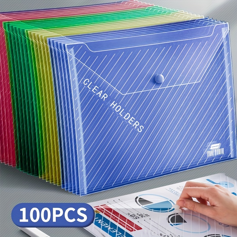 100/800pcs Bolsas Plástico Transparente Planas Pasteles - Temu Chile