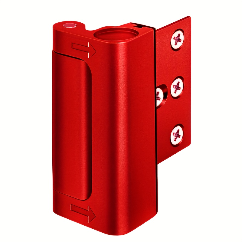 1 Serrure De Porte De Sécurité Domestique, Serrure De Renfort De Porte Avec  Butée De 3 Pouces, Supporte 800 Lb Pour Porte Battante Avant Supérieure  Vers L'intérieur, Serrure De Nuit Améliorée Pour