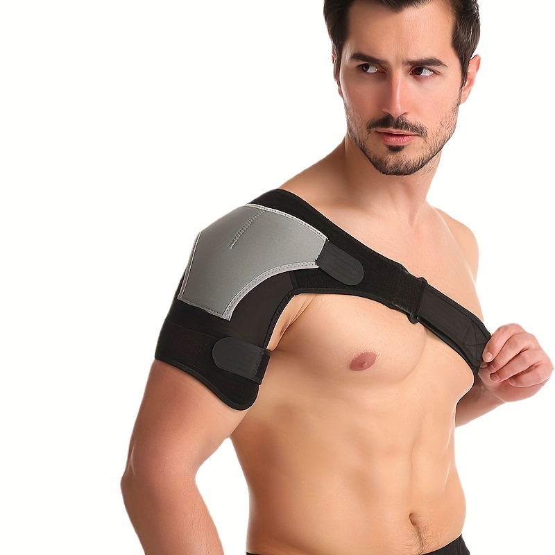 Men's Adjustable Shoulder Protector for Weightlifting