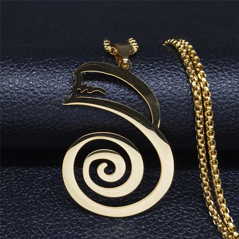 

Dai Ko Myo Stainless Steel Pendant Necklace For Women/men Golden Color Master Reiki Symbol Necklaces Jewelry