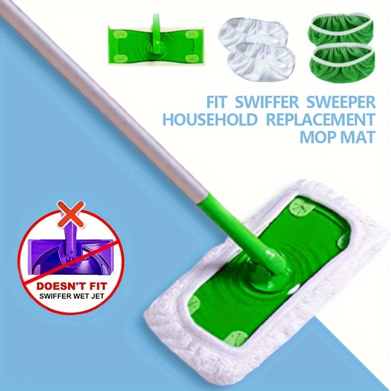 1 Unidad/4 Almohadillas Microfibra Reutilizables Compatibles Barredora  Swiffer, Recambios Almohadillas Húmedas Lavables Uso Húmedo Seco, Repuestos  Almohadillas Cabezal Fregona Limpieza Hogar, Alta Calidad Asequible