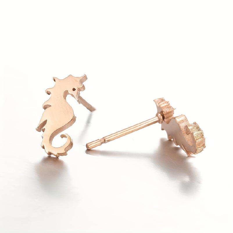Men's Animal Pattern Niche Earrings Stud Ornaments