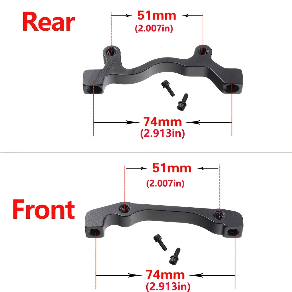 buy them safely MTB Bike Disc Brake Mount Adapter Bracket IS Front Rear