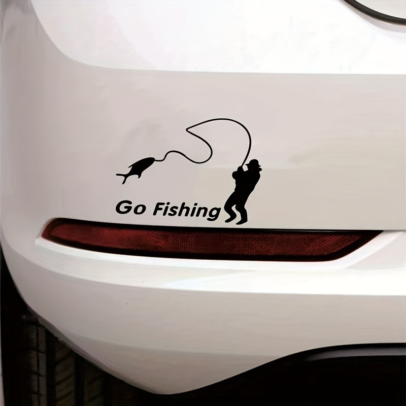 Fish Car Decorative Stickers, Fishing Gear, Fish Box, Fishing Box, Computer  Case, Wild Fishing, Fishing Lure Stickers