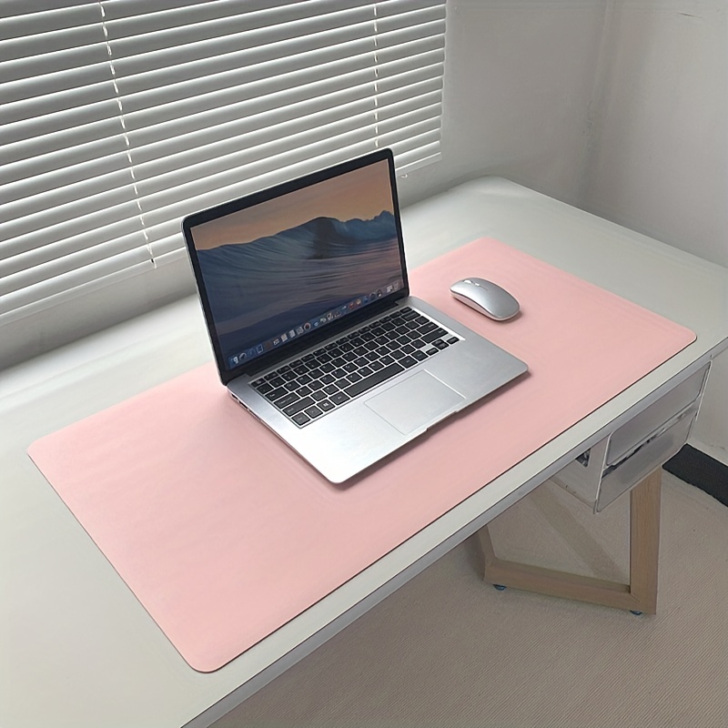 Tastatur-Mäuse-Matte Mauspad Wasserdicht PU-Leder Schreibtisch