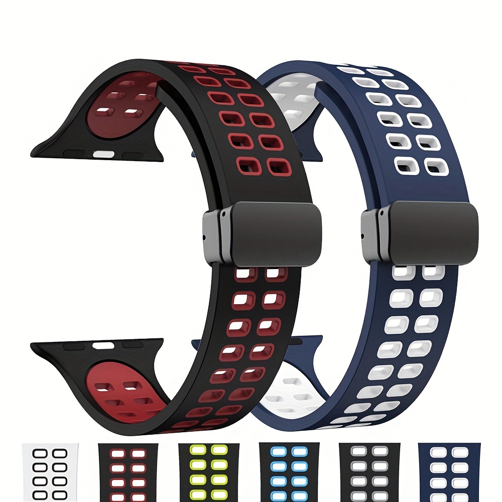 Correas de pulsera para Garmin Forerunner 45 45S, repuesto de silicona para  reloj inteligente, accesorios de Correa de moda con herramienta