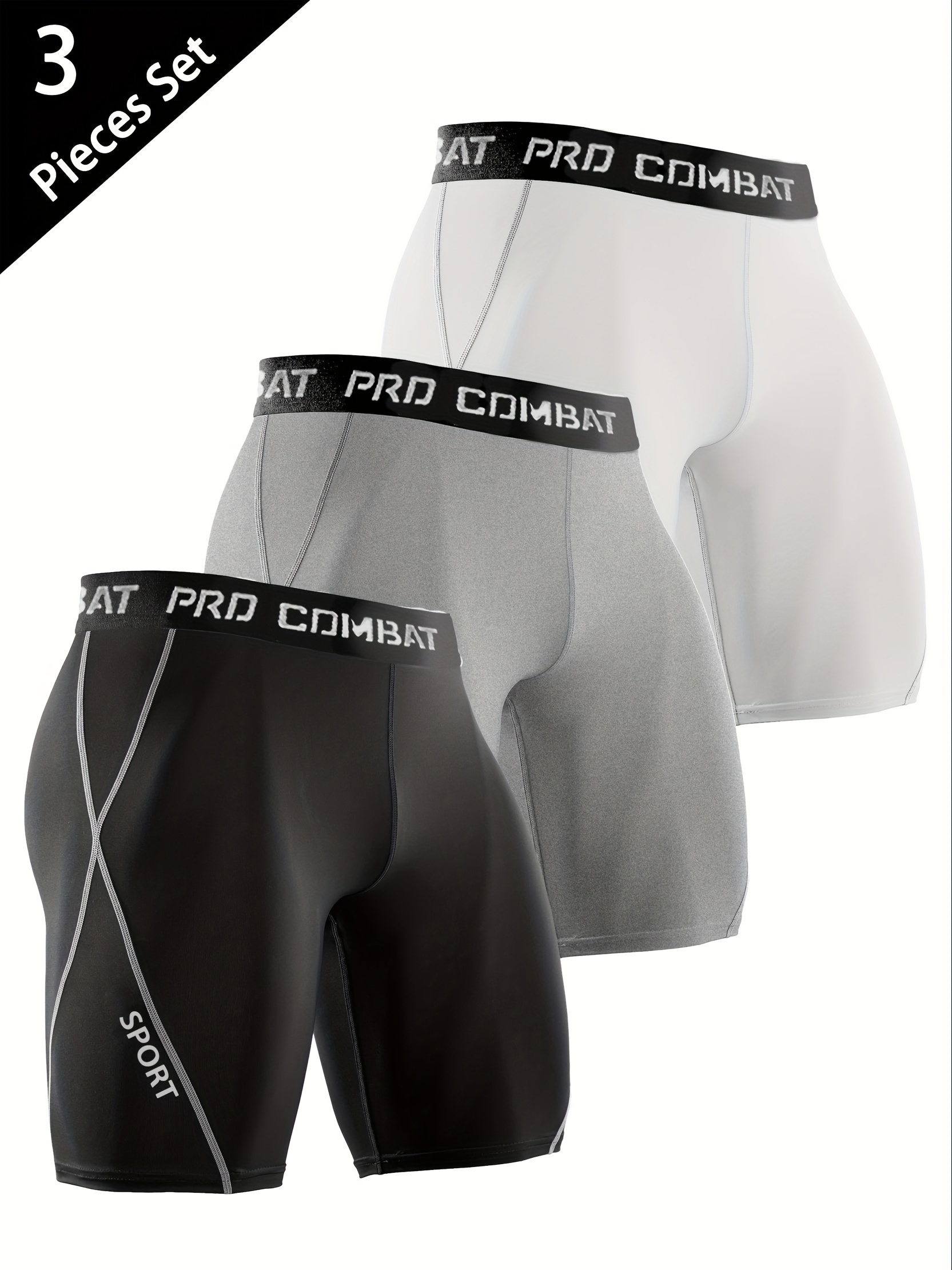 Pro Combat Compression Shorts - Temu