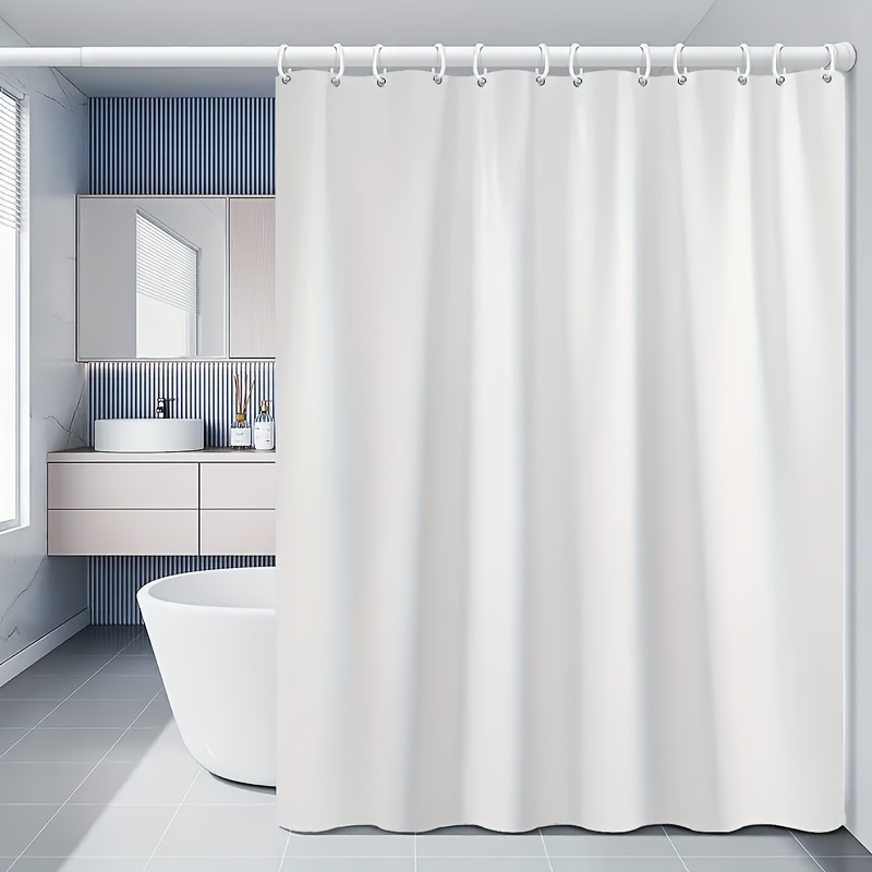 1pc Rideau De Douche Ou Doublure En Tissu Imperméable De - Temu France