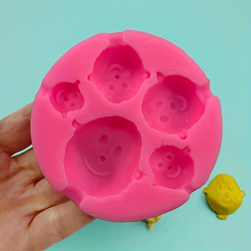 1pz Bambino Viso Di Clown In Silicone Doppio Stampi Per Dolci Zucchero Fai  Da Te Accessori Per Pendenti Di Cioccolato Moldi Ad Ovest - Industria E  Commercio - Temu Switzerland