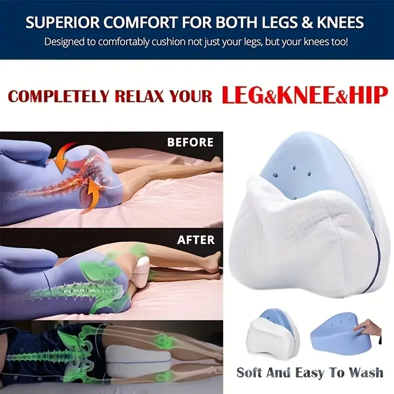 Slow Rebound Memory Pillow Side Sleeping Leg Support Leg - Temu