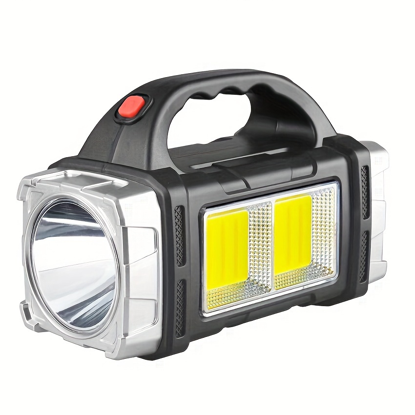 Solar Rechargeable Multifunctional Searchlight Outdoor - Temu
