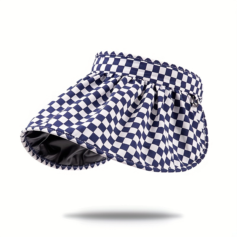 Black and white clearance checkered skirt vs brim