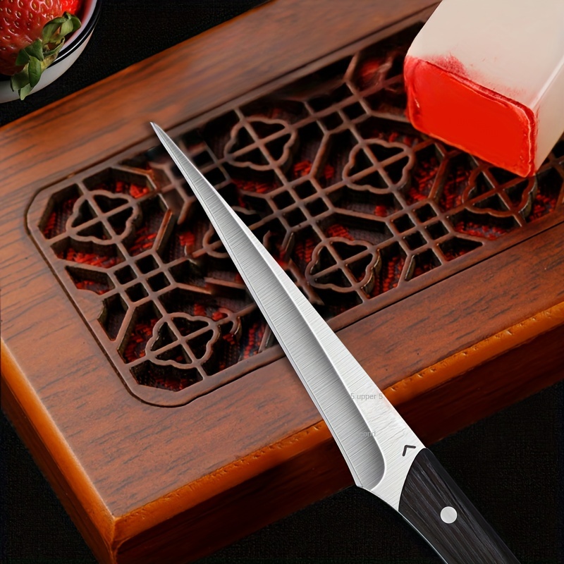 Boning Knife Curved Boning Knife Ultra Sharp Fruit Carving - Temu